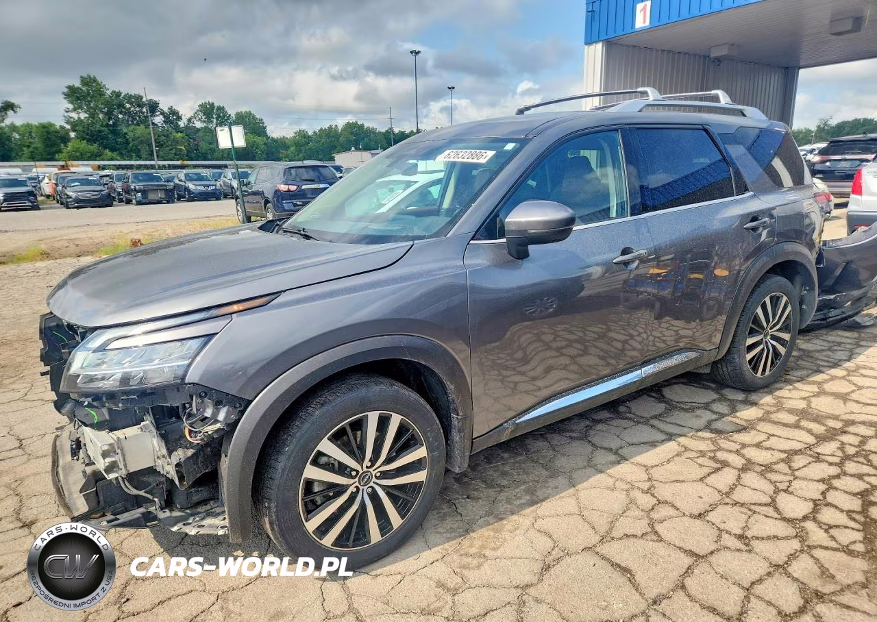 2023 Nissan Pathfinder Platinum VIN:5N1DR3DK0PC244675 - 1