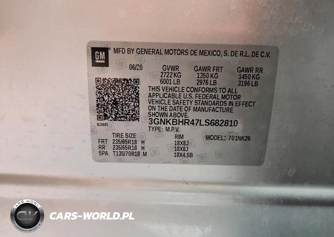 2020 Chevrolet Blazer 2Lt VIN:3GNKBHR47LS682810 - 13