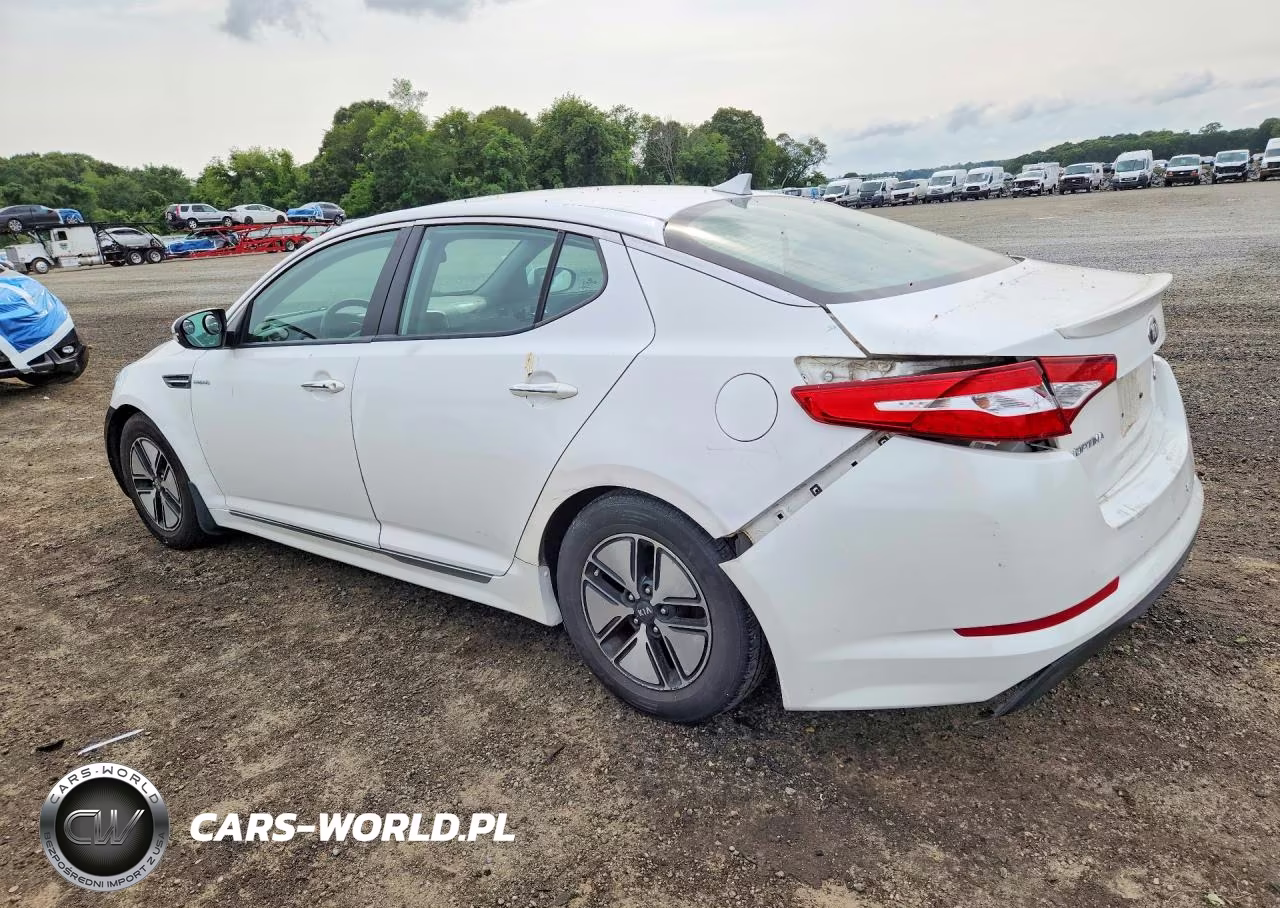 2013 Kia Optima Hybrid VIN:KNAGM4ADXD5060966 - 2
