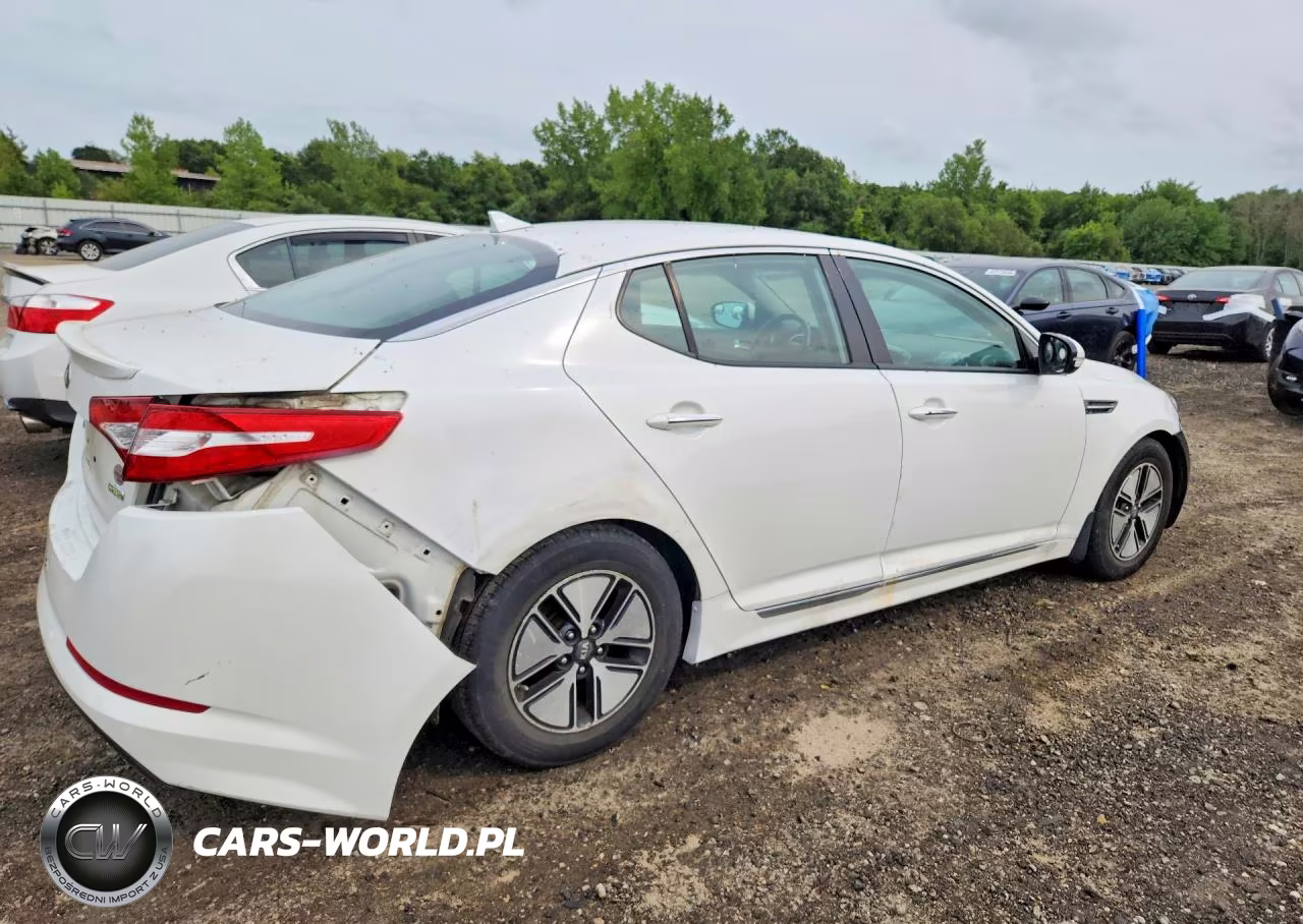 2013 Kia Optima Hybrid VIN:KNAGM4ADXD5060966 - 3