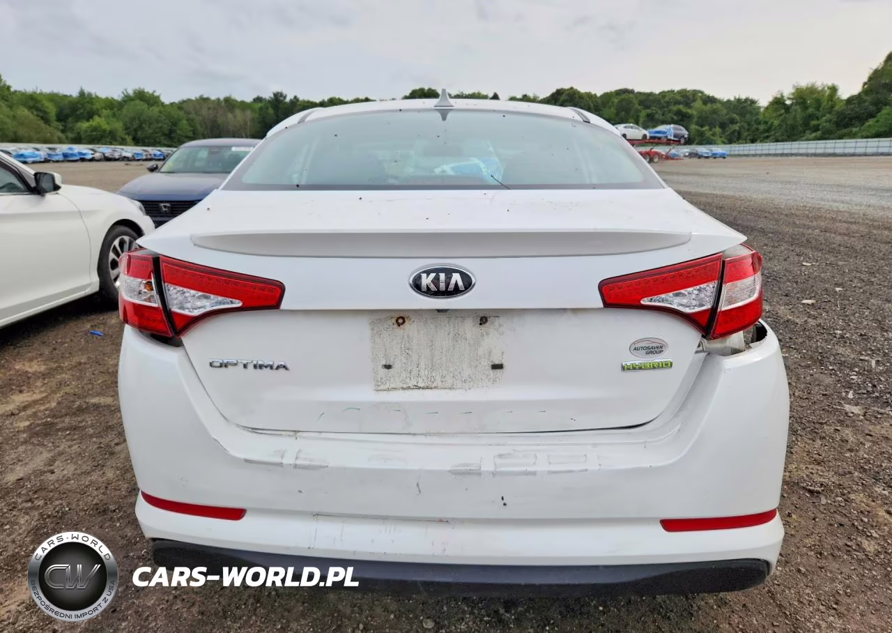 2013 Kia Optima Hybrid VIN:KNAGM4ADXD5060966 - 6