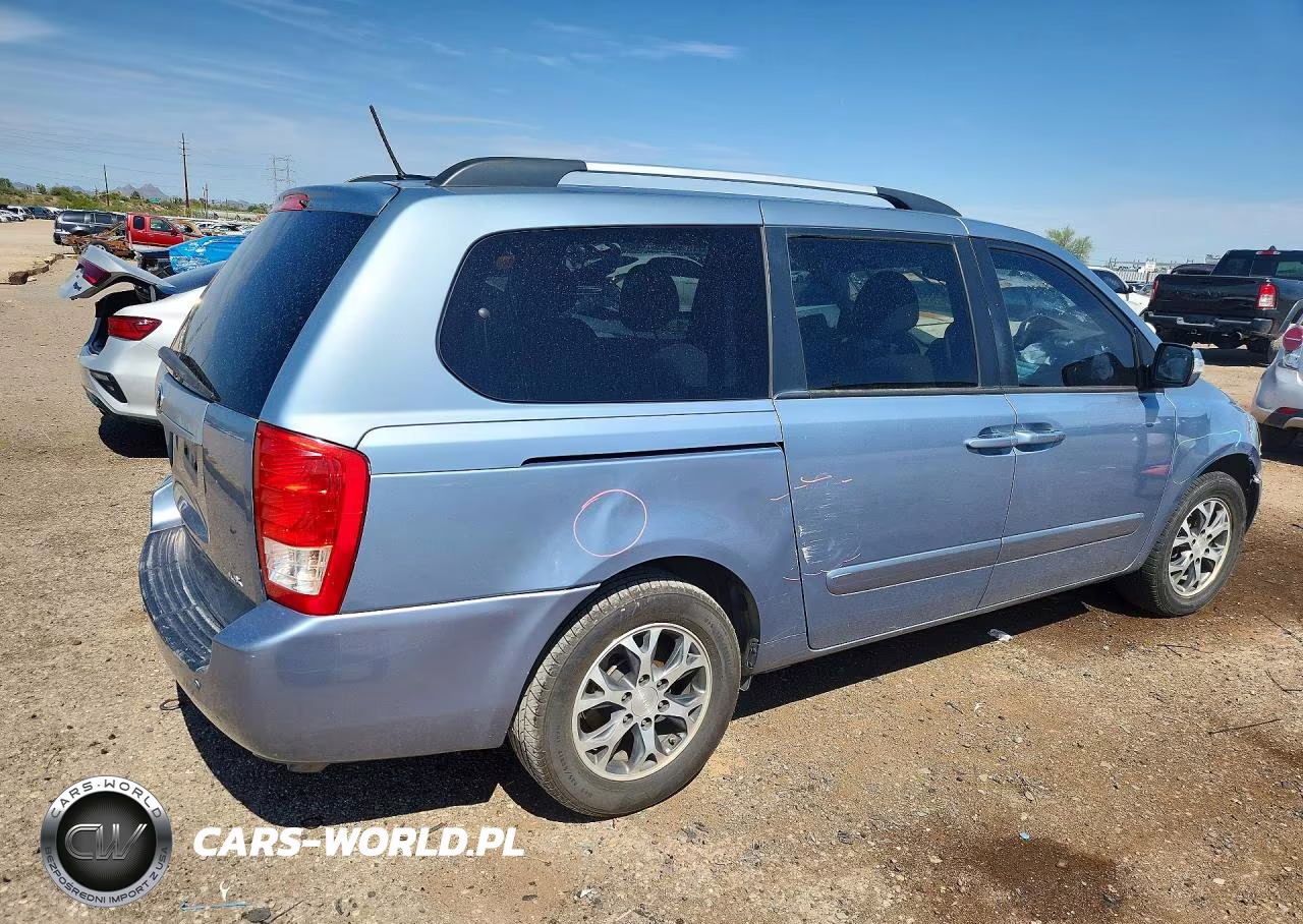 2014 Kia Sedona Lx VIN:KNDMG4C72E6539107 - 3