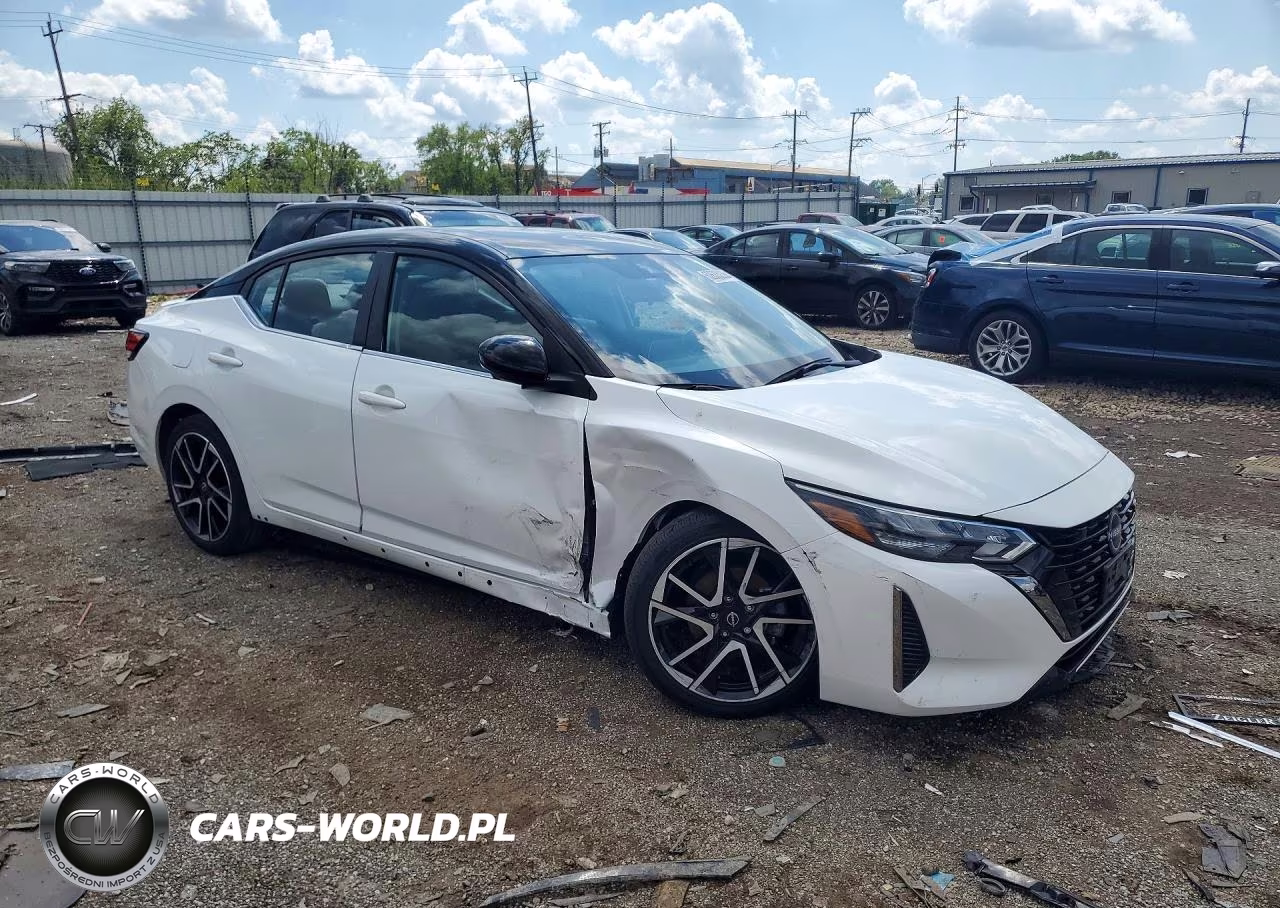 2025 Nissan Sentra Sr VIN:3N1AB8DV6SY220757 - 4