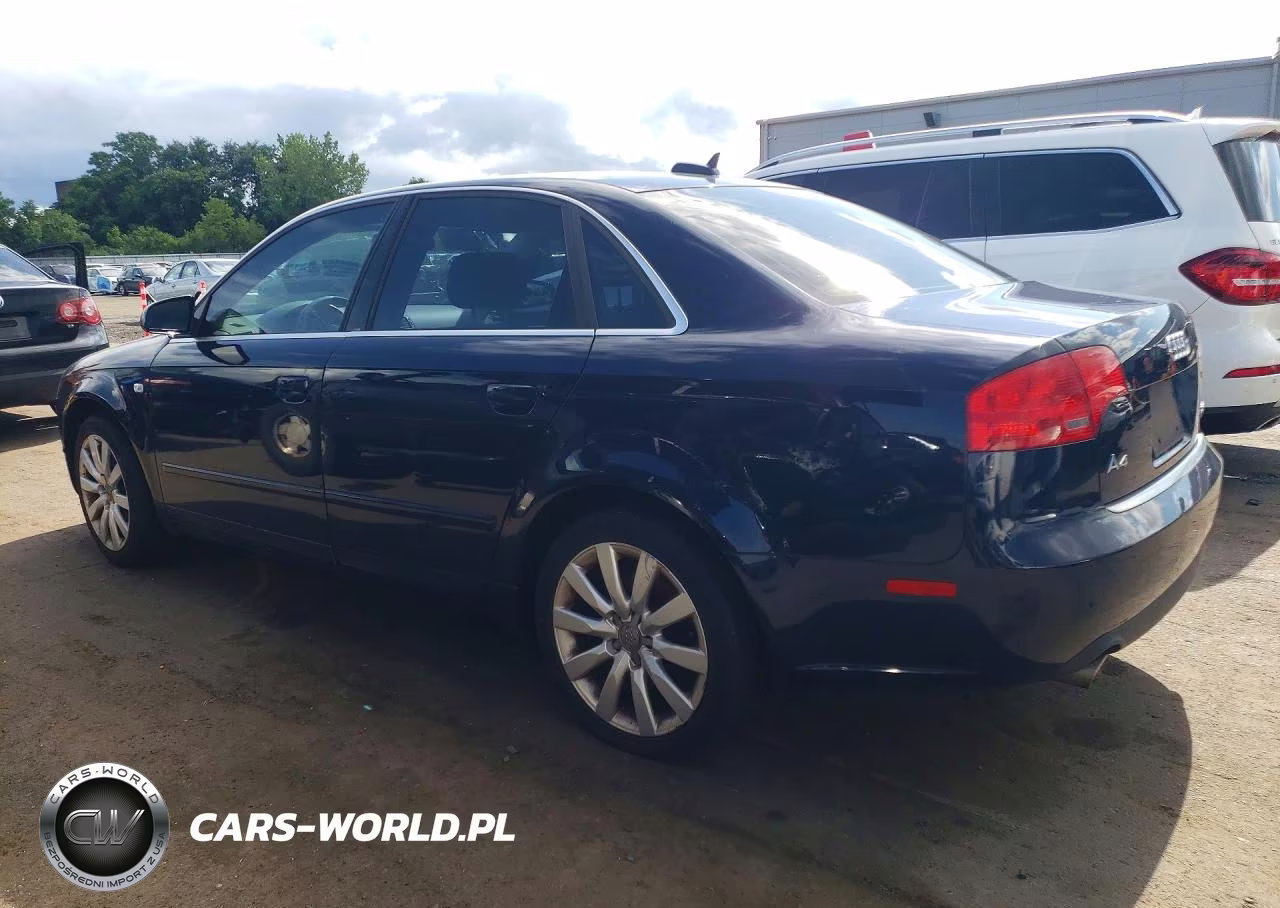 2006 Audi A4 2.0T Quattro VIN:WAUDF78E96A165621 - 2
