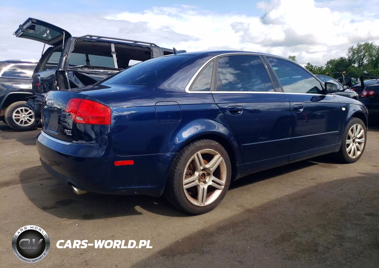 2006 Audi A4 2.0T Quattro VIN:WAUDF78E96A165621 - 3