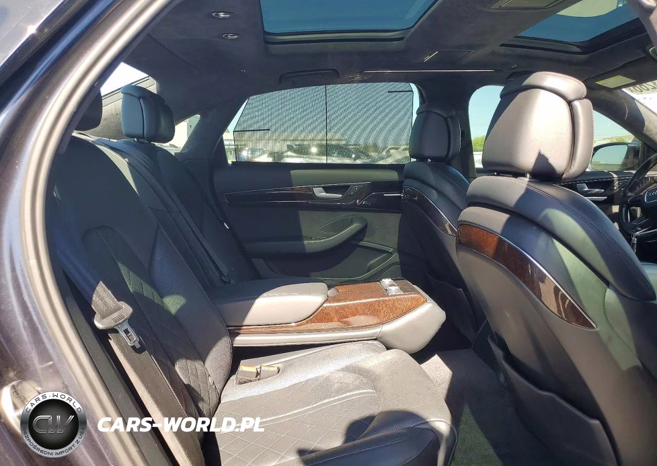 2017 Audi A8 L Quattro VIN:WAU43AFD2HN005091 - 10