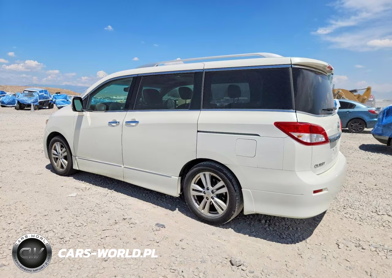 2012 Nissan Quest 3.5 S VIN:JN8AE2KP9C9033627 - 2