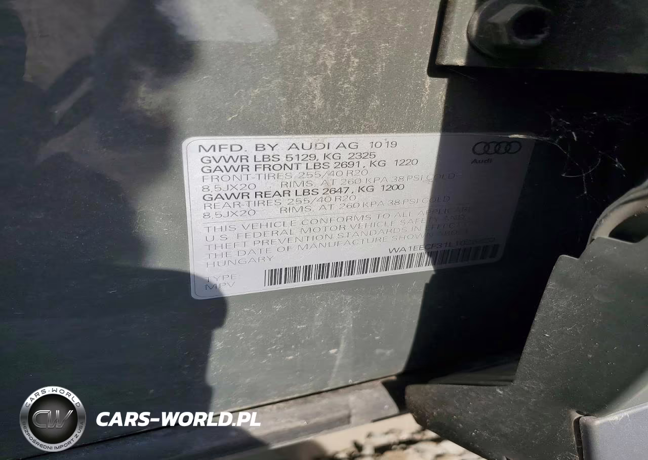 2020 Audi Q3 Premium Plus S-Line VIN:WA1EECF31L1026920 - 13