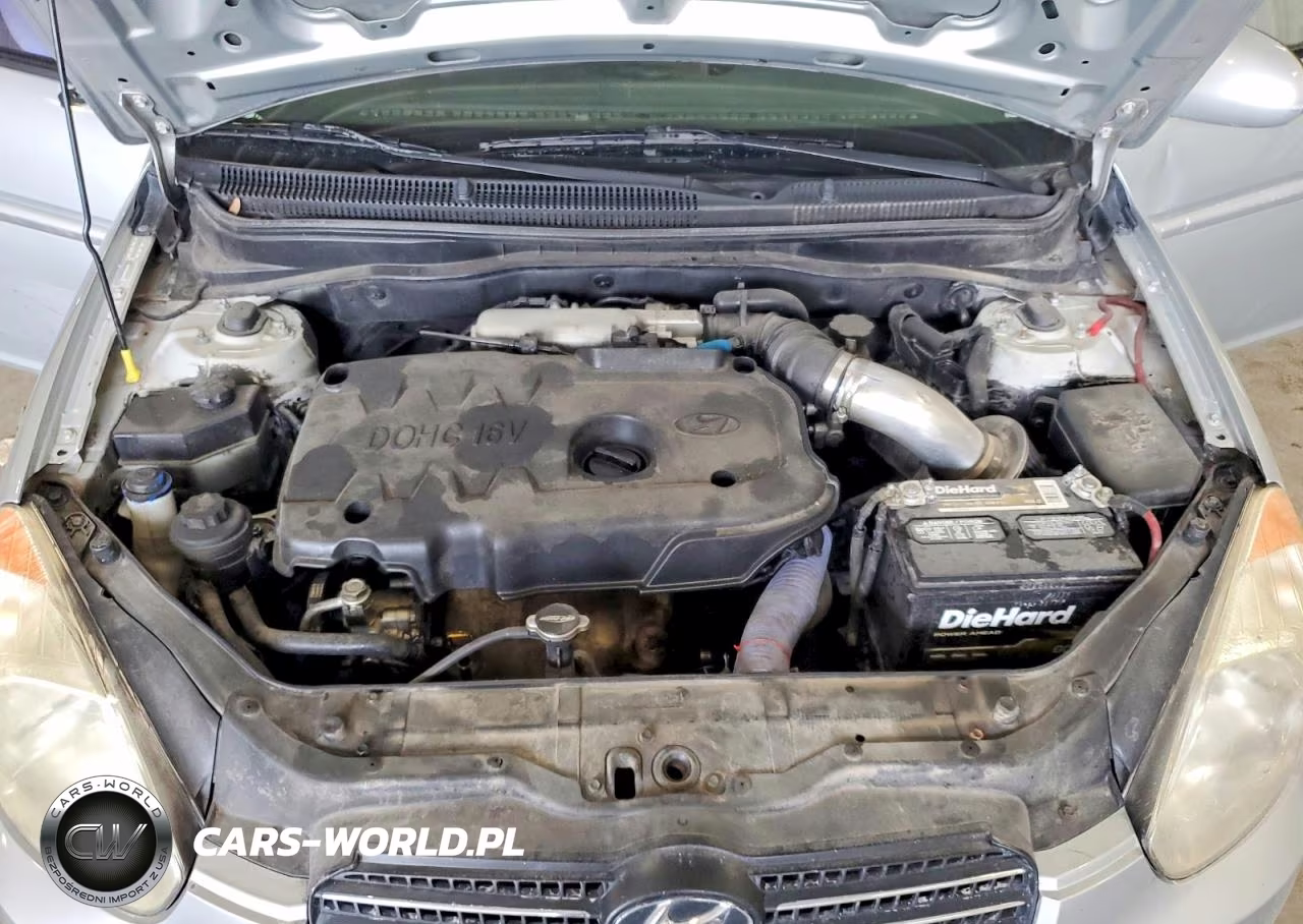 2008 Hyundai Accent Gls VIN:KMHCN46C38U275515 - 11