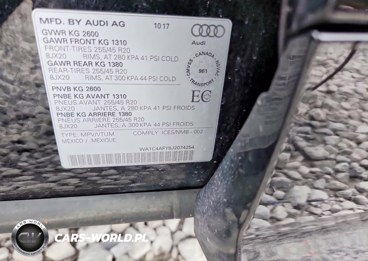 2018 Audi Sq5 VIN:WA1C4AFY8J2074254 - 13