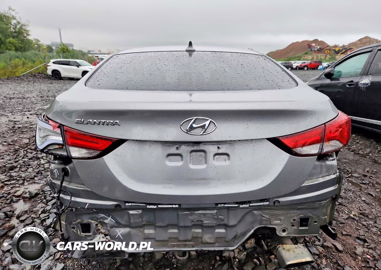 2015 Hyundai Elantra Sport VIN:KMHDH4AH4FU347463 - 6