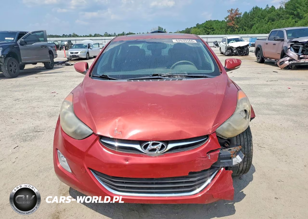2012 Hyundai Elantra Limited VIN:KMHDH4AE6CU460266 - 5