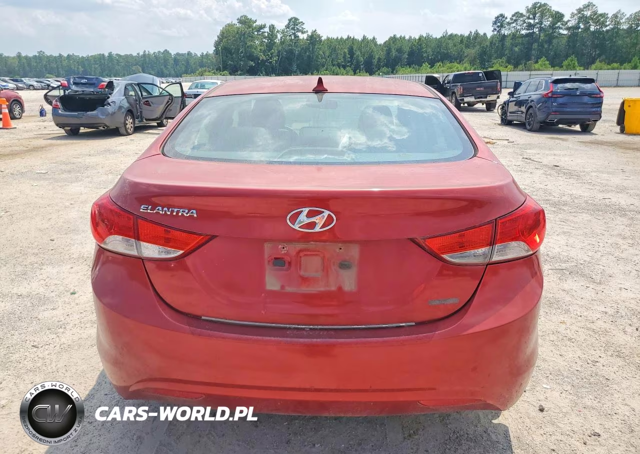 2012 Hyundai Elantra Limited VIN:KMHDH4AE6CU460266 - 6