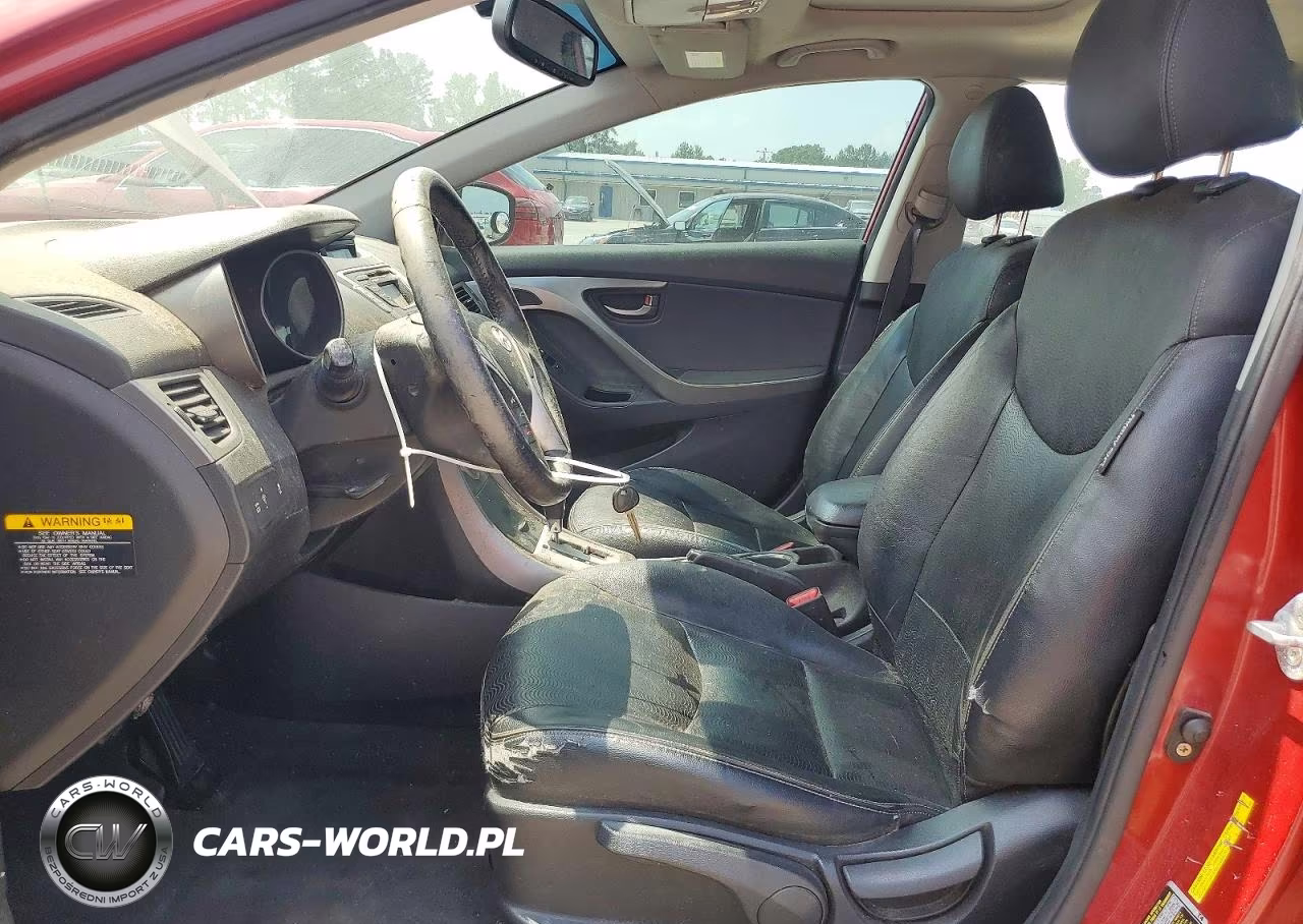 2012 Hyundai Elantra Limited VIN:KMHDH4AE6CU460266 - 7