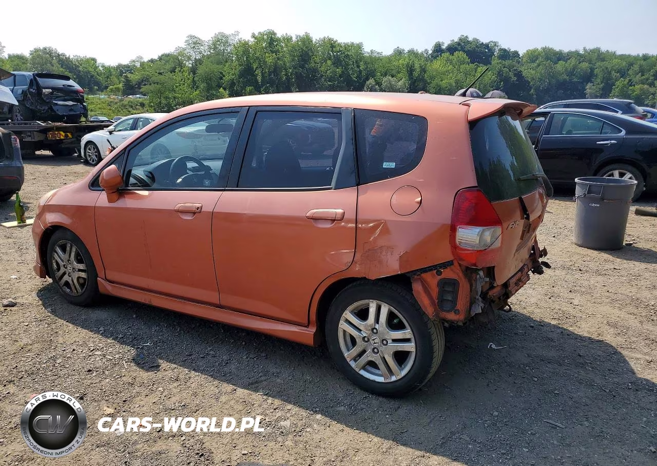 2007 Honda Fit S VIN:JHMGD38607S023658 - 2