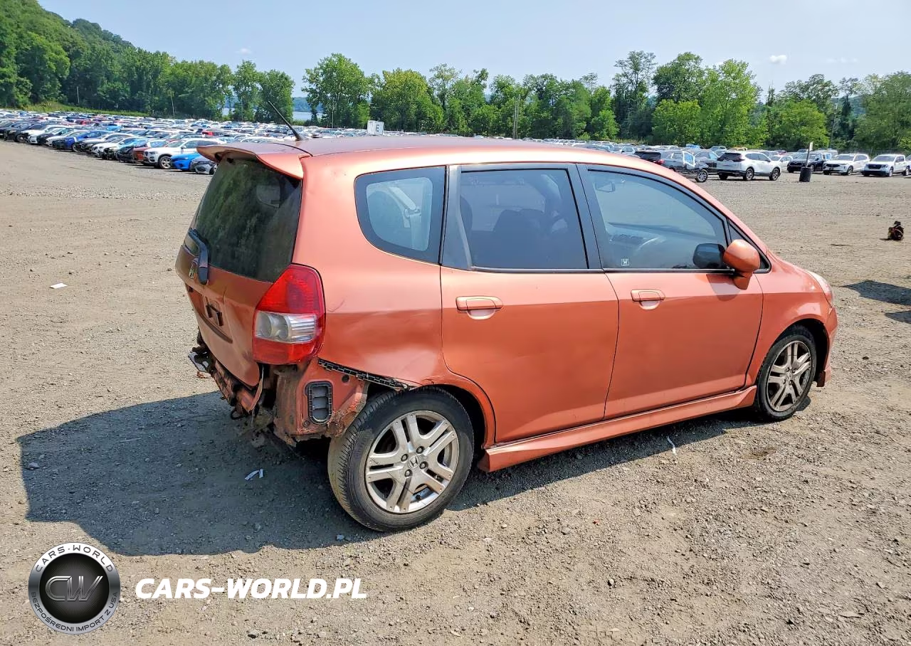 2007 Honda Fit S VIN:JHMGD38607S023658 - 3