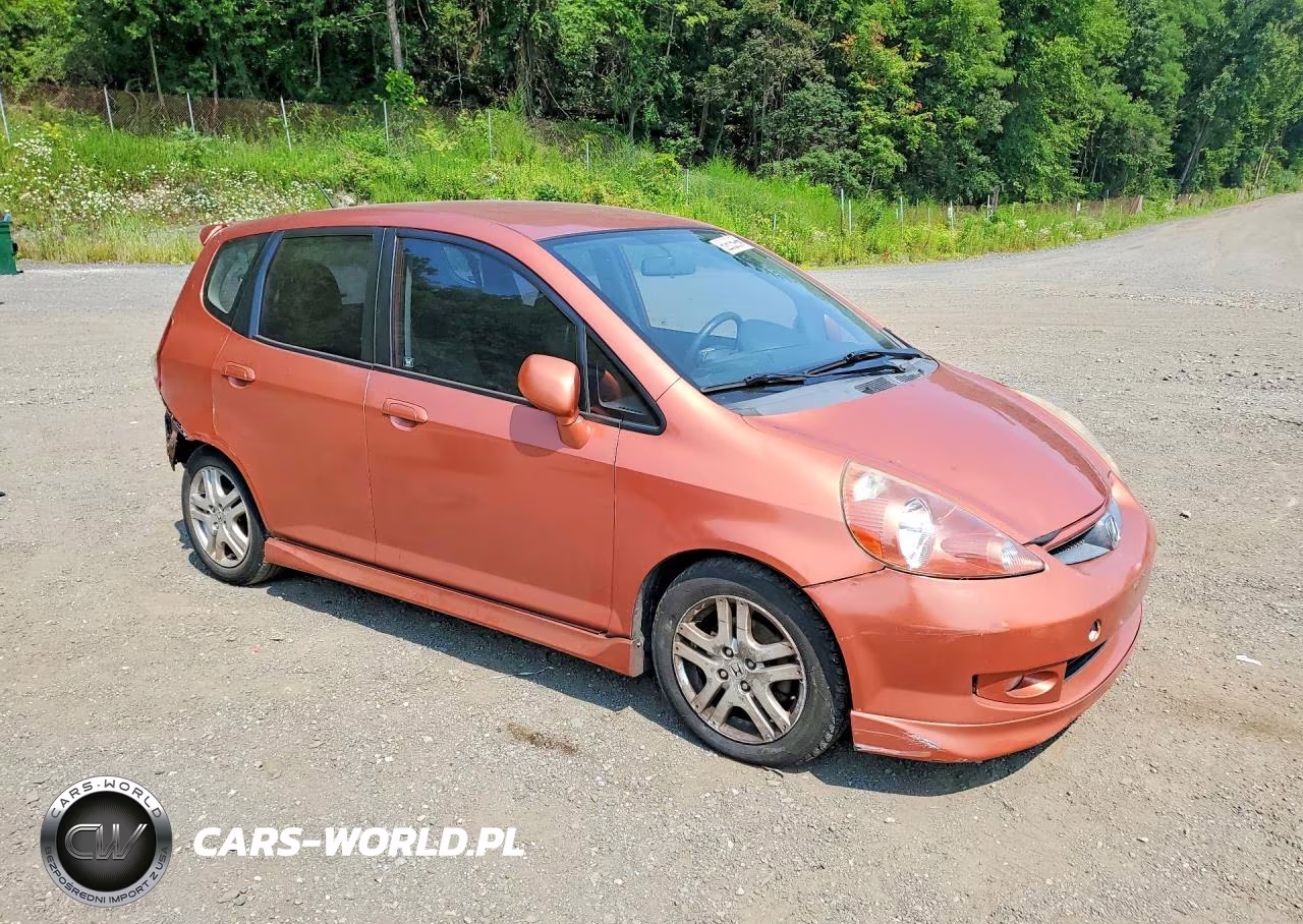 2007 Honda Fit S VIN:JHMGD38607S023658 - 4