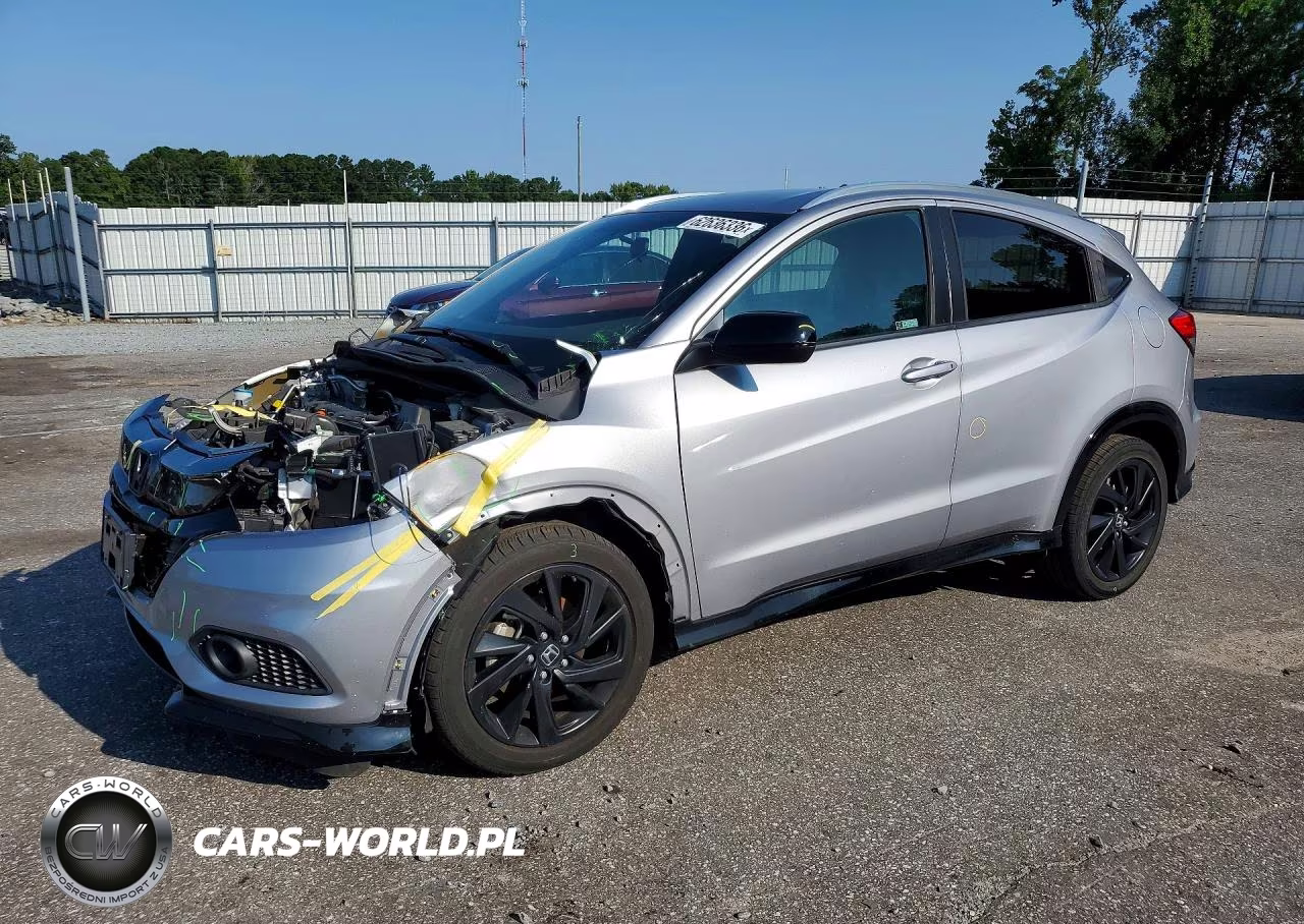 2022 Honda Hr-V Sport VIN:3CZRU6H14NM707824 - 1