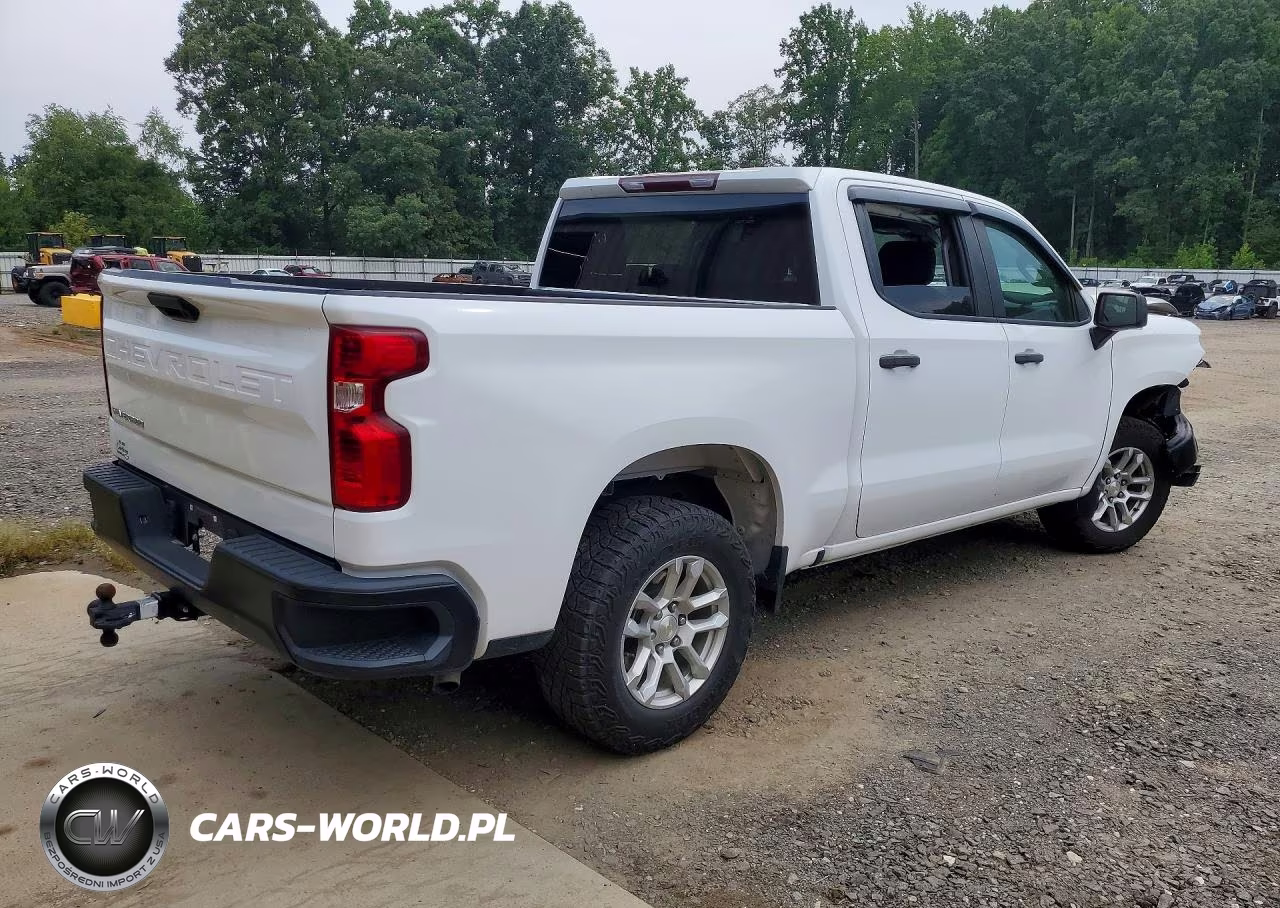 2023 Chevrolet Silverado K1500 VIN:1GCUDAEDXPZ309553 - 3