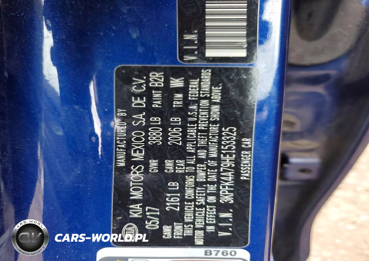 2017 Kia Forte Lx VIN:3KPFK4A79HE153325 - 13