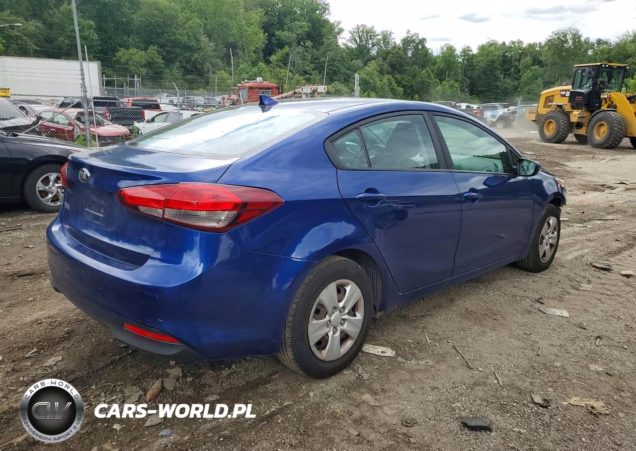 2017 Kia Forte Lx VIN:3KPFK4A79HE153325 - 3