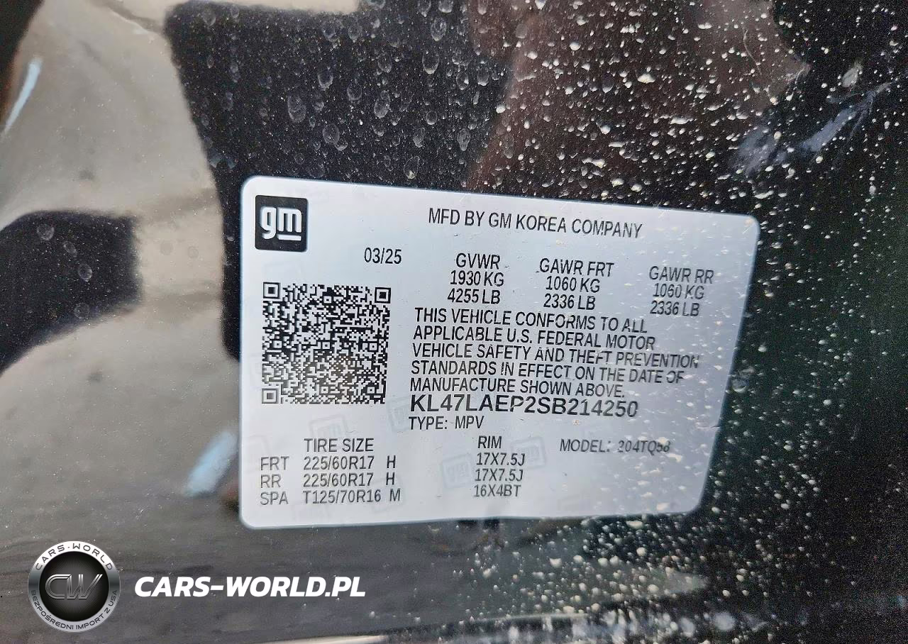 2025 Buick Envista Preferred VIN:KL47LAEP2SB214250 - 13