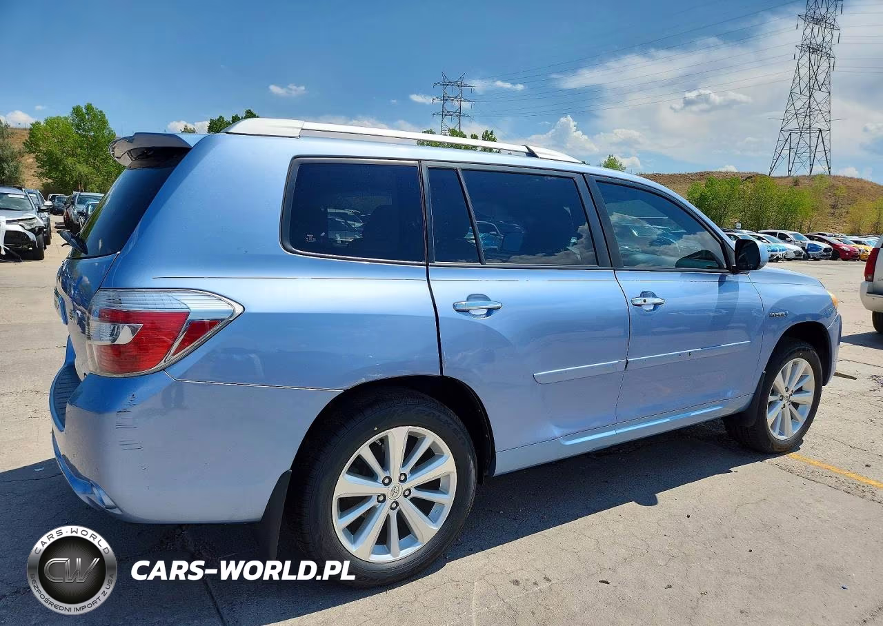2009 Toyota Highlander Hybrid Limited VIN:JTEEW44A792028518 - 3