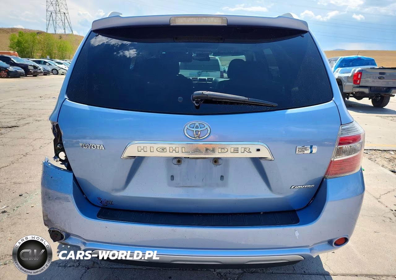 2009 Toyota Highlander Hybrid Limited VIN:JTEEW44A792028518 - 6