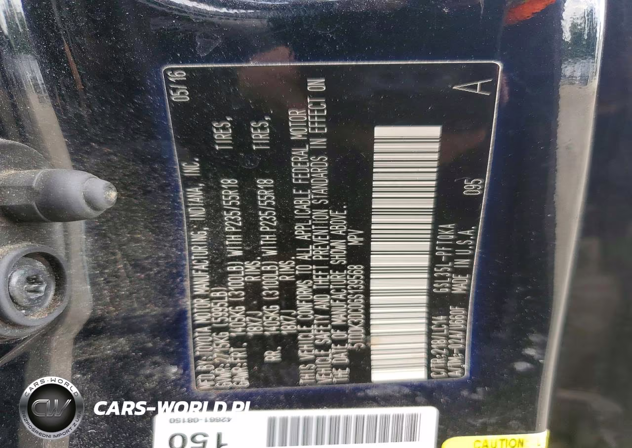 2016 Toyota Sienna Xle 7-Passenger VIN:5TDDK3DC0GS139568 - 14