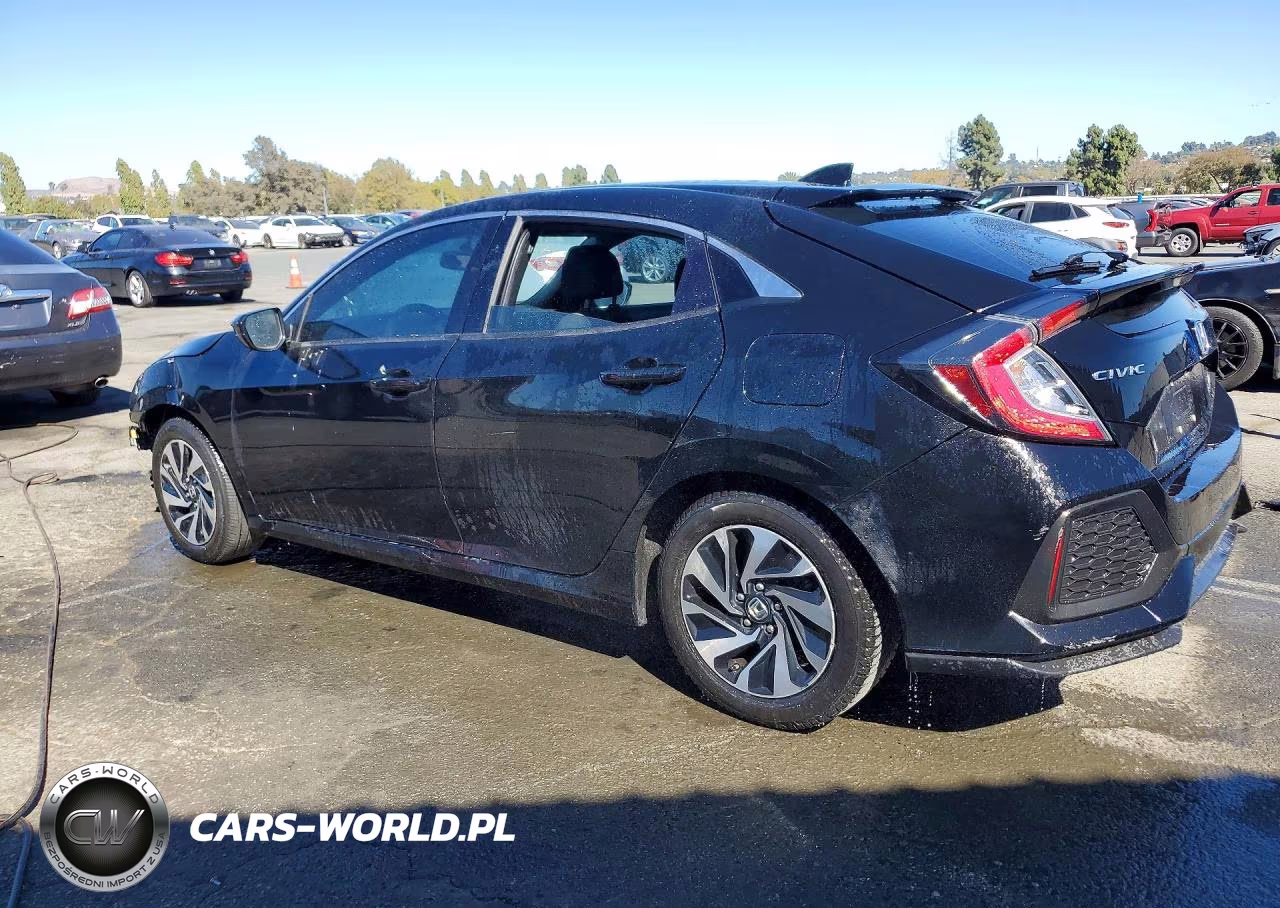 2017 Honda Civic Lx VIN:SHHFK7H29HU206187 - 2