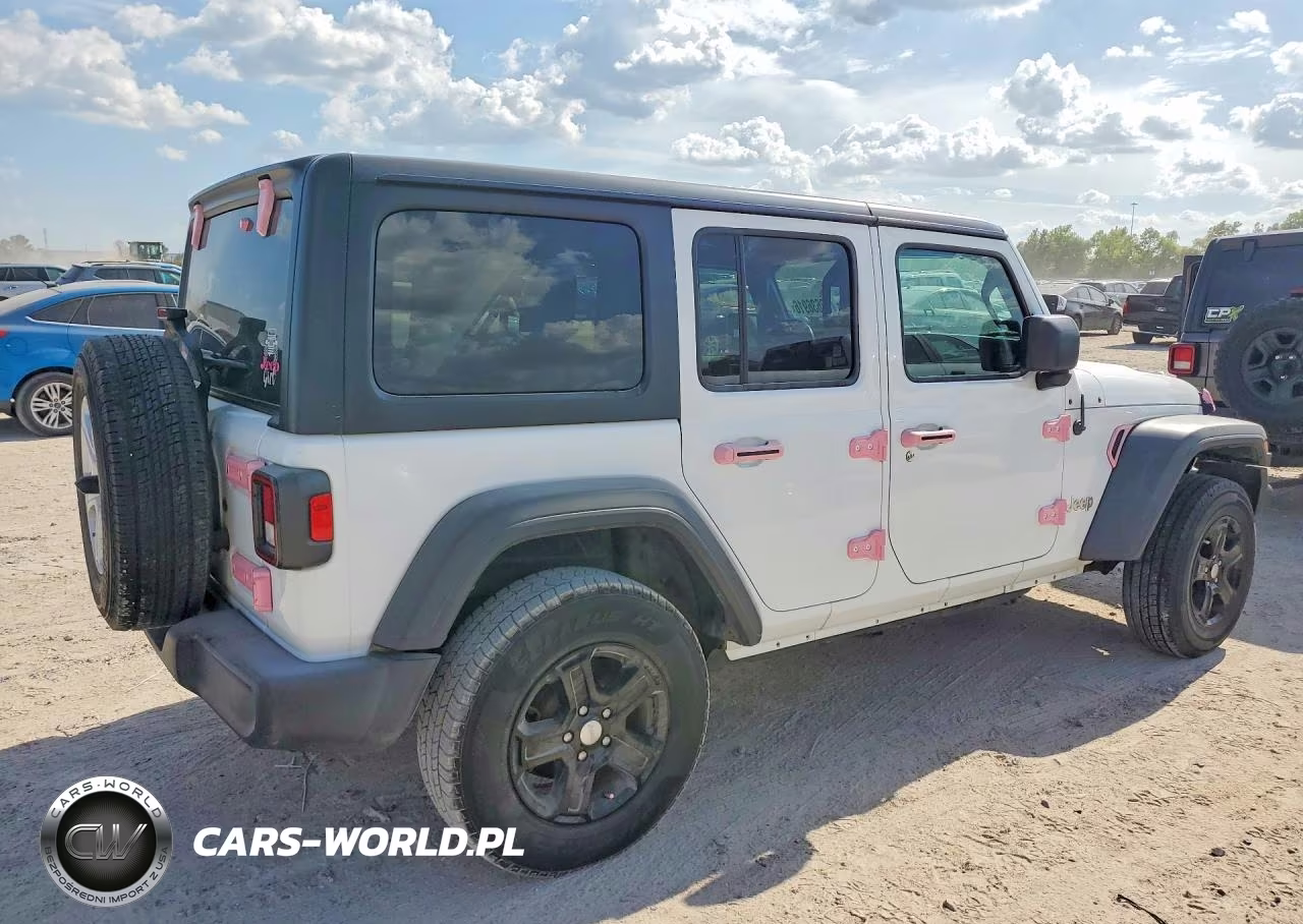 2020 Jeep Wrangler Unlimited Sport VIN:1C4HJXDN1LW129266 - 3