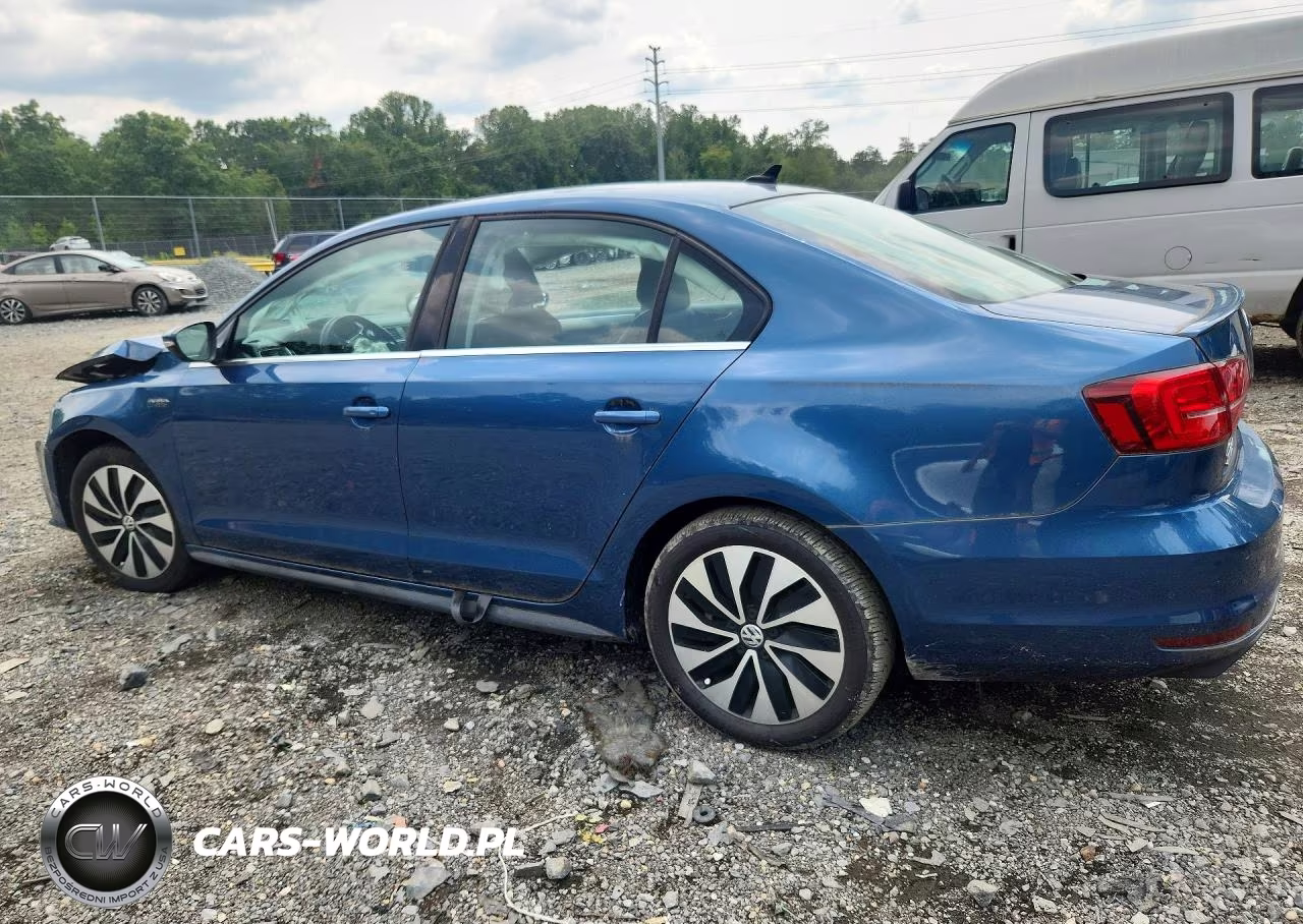 2016 Volkswagen Jetta Hybrid VIN:3VW637AJ1GM208006 - 2