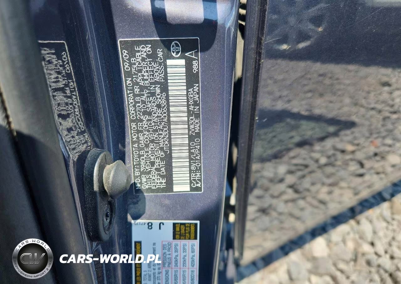 2010 Toyota Prius Iv VIN:JTDKN3DU7A0063896 - 12