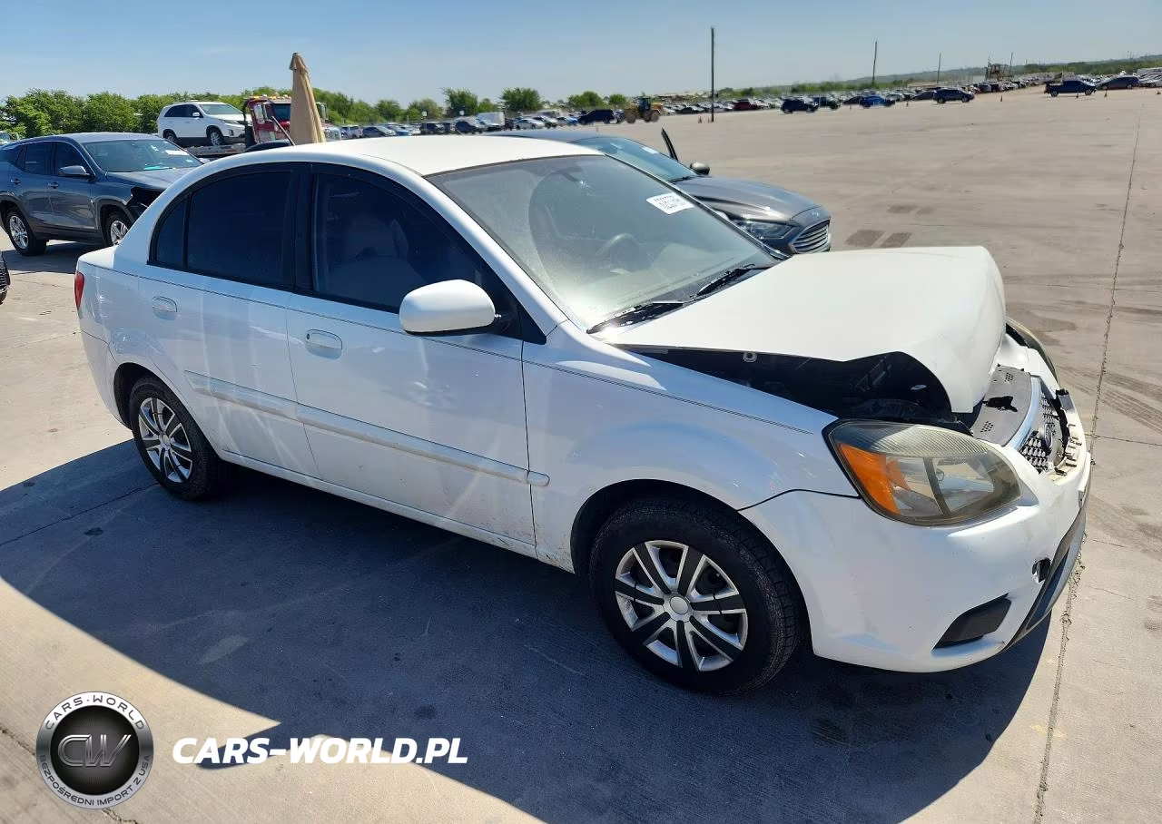 2011 Kia Rio Lx VIN:KNADH4A3XB6941561 - 4