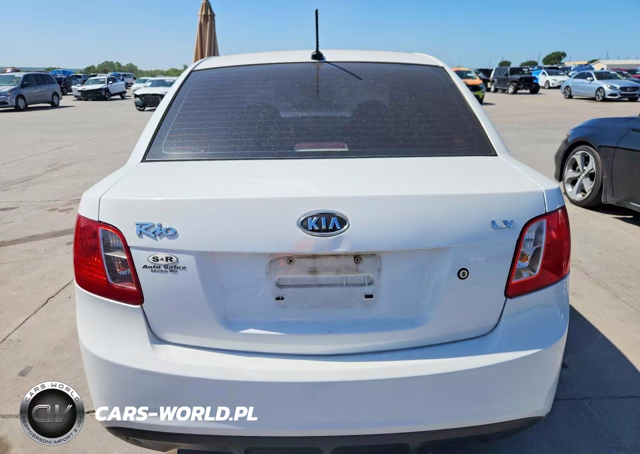 2011 Kia Rio Lx VIN:KNADH4A3XB6941561 - 6