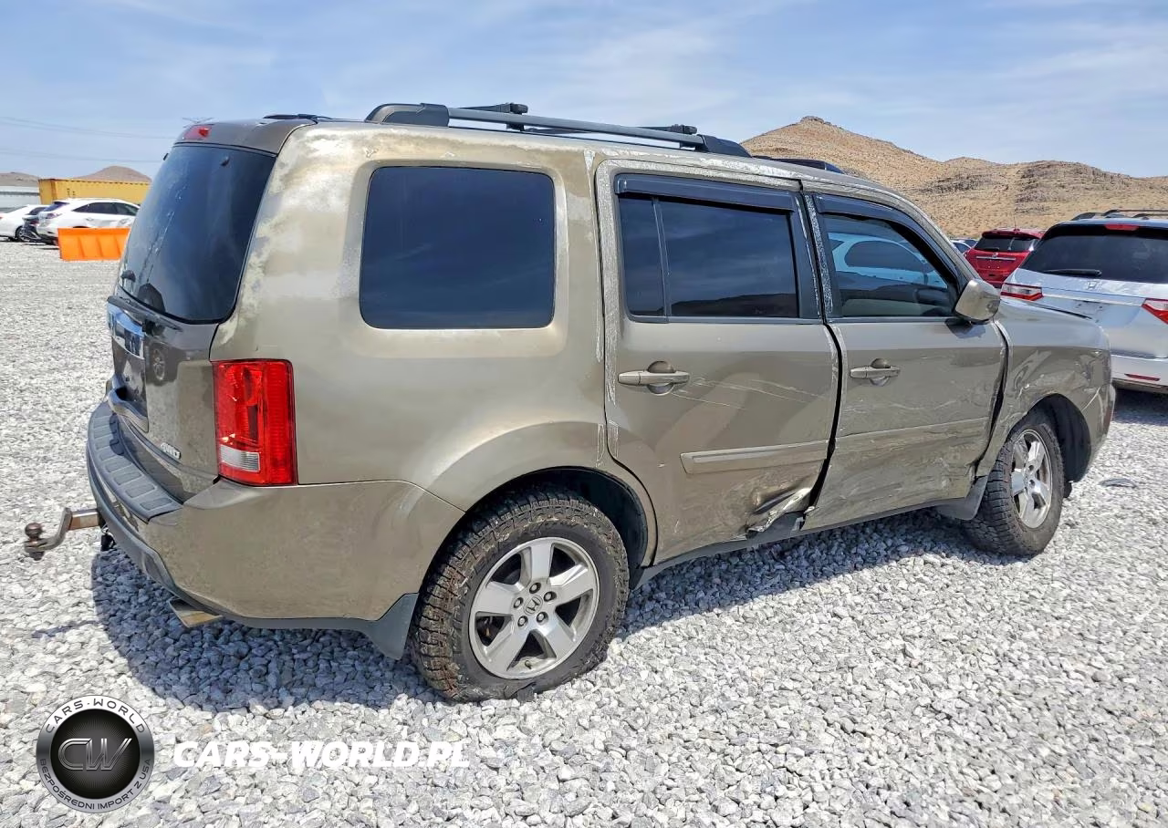 2011 Honda Pilot Ex-L VIN:5FNYF3H57BB033164 - 3
