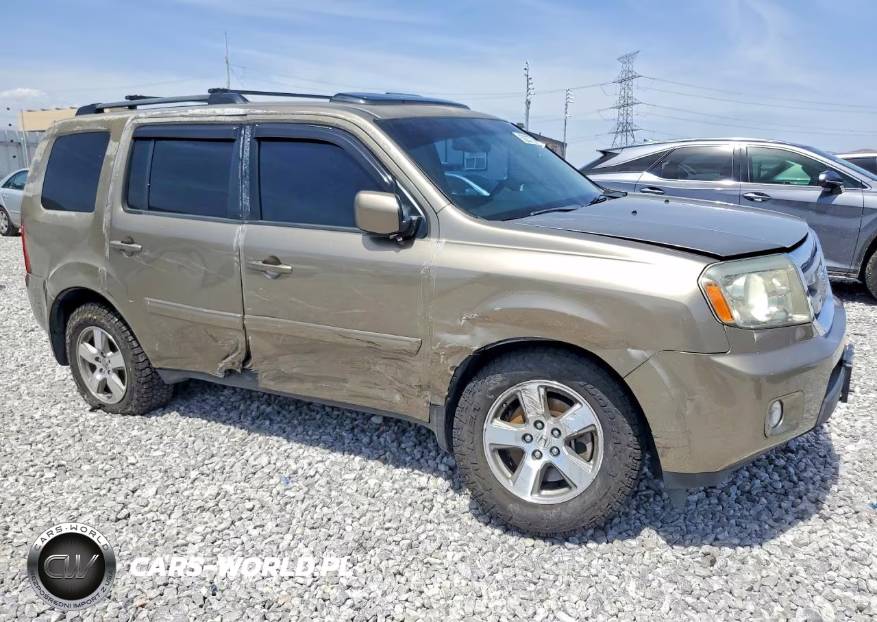 2011 Honda Pilot Ex-L VIN:5FNYF3H57BB033164 - 4