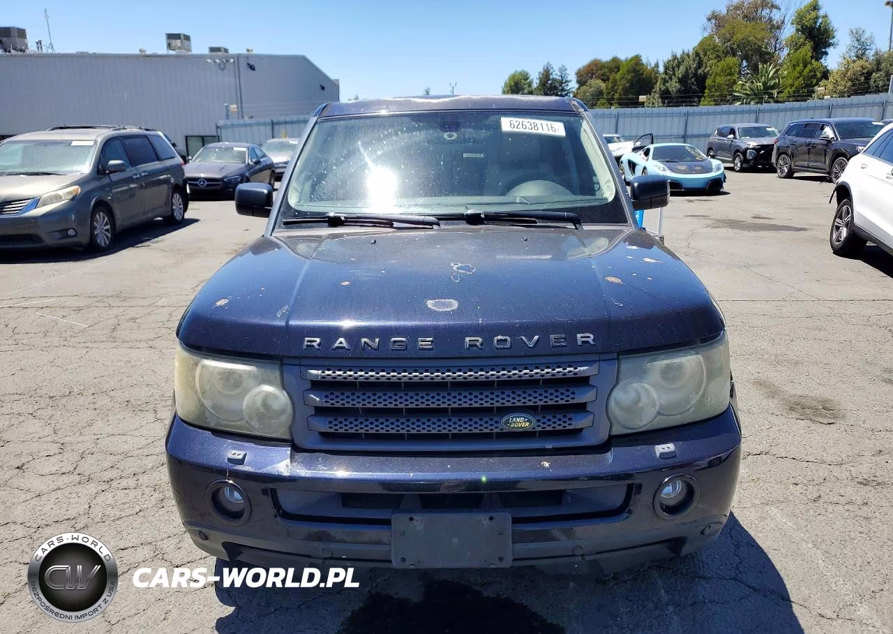 2006 Land Rover Range Rover Sport Hse VIN:SALSF25406A973616 - 5