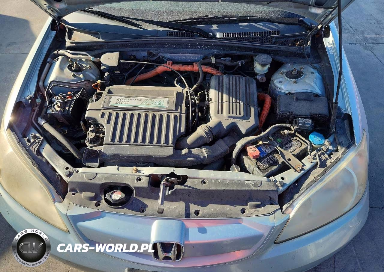 2004 Honda Civic Hybrid VIN:JHMES96684S017122 - 11