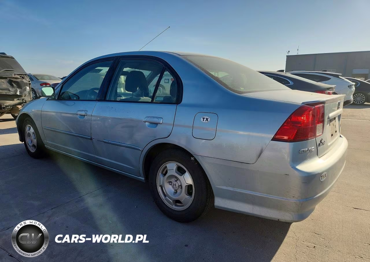 2004 Honda Civic Hybrid VIN:JHMES96684S017122 - 2