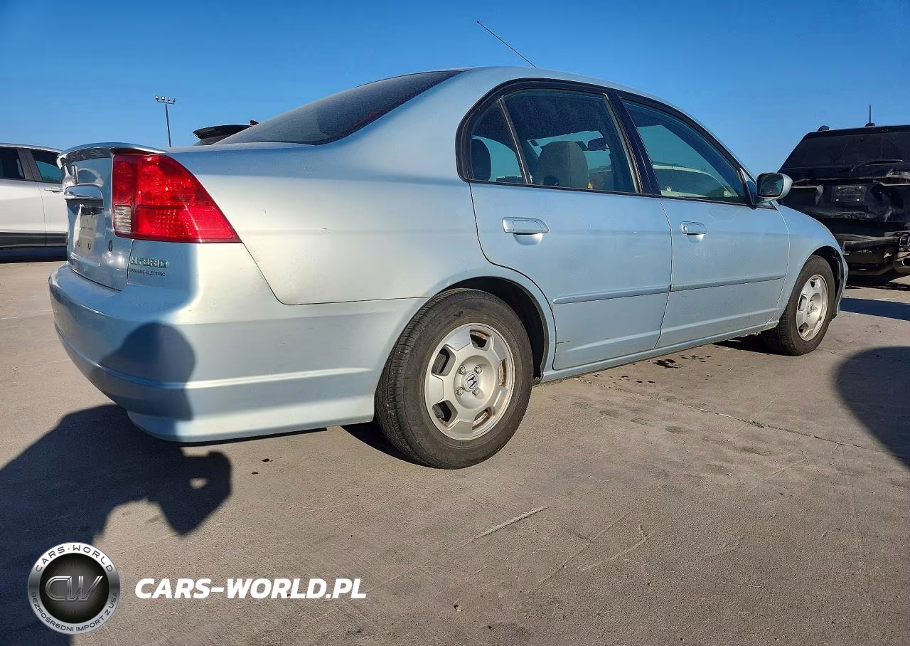 2004 Honda Civic Hybrid VIN:JHMES96684S017122 - 3