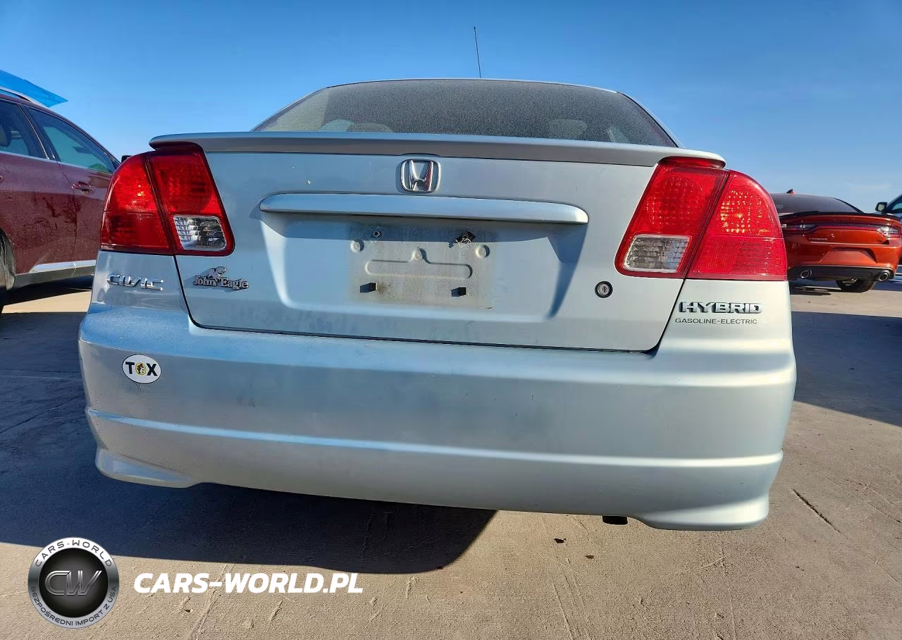 2004 Honda Civic Hybrid VIN:JHMES96684S017122 - 6