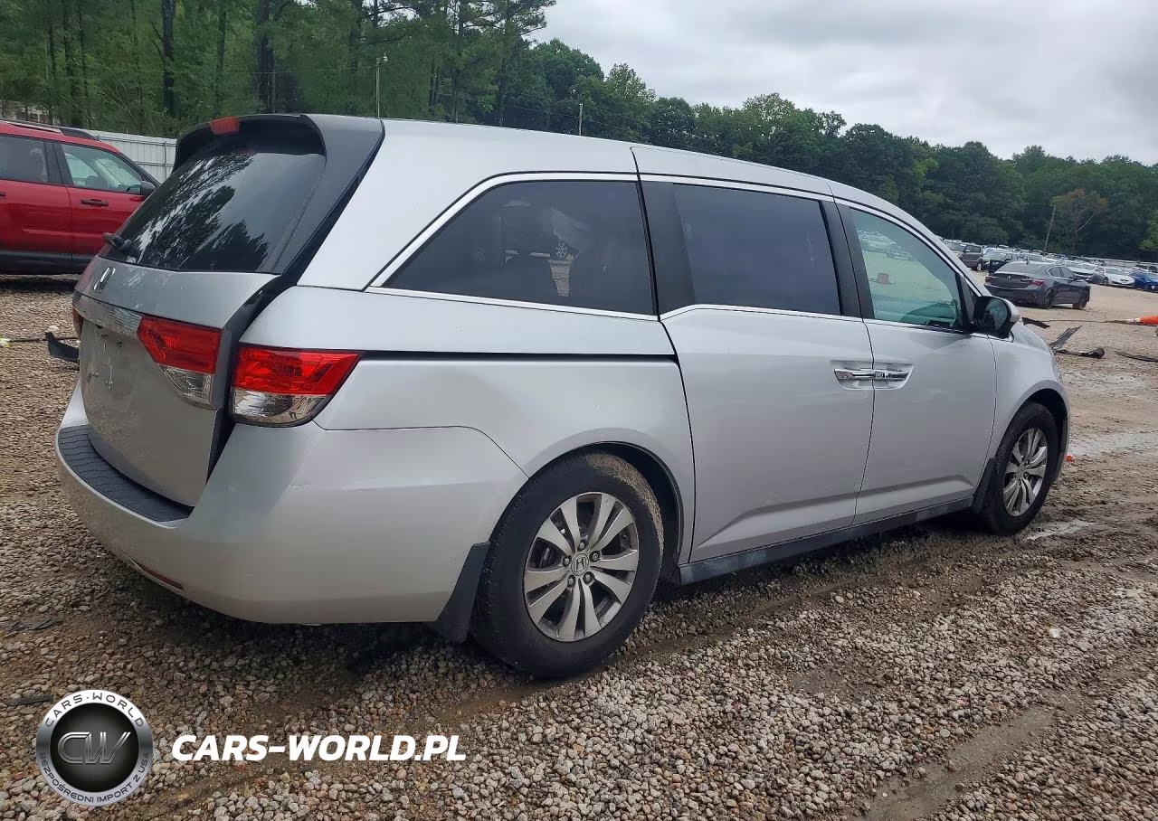 2014 Honda Odyssey Ex VIN:5FNRL5H41EB019345 - 3