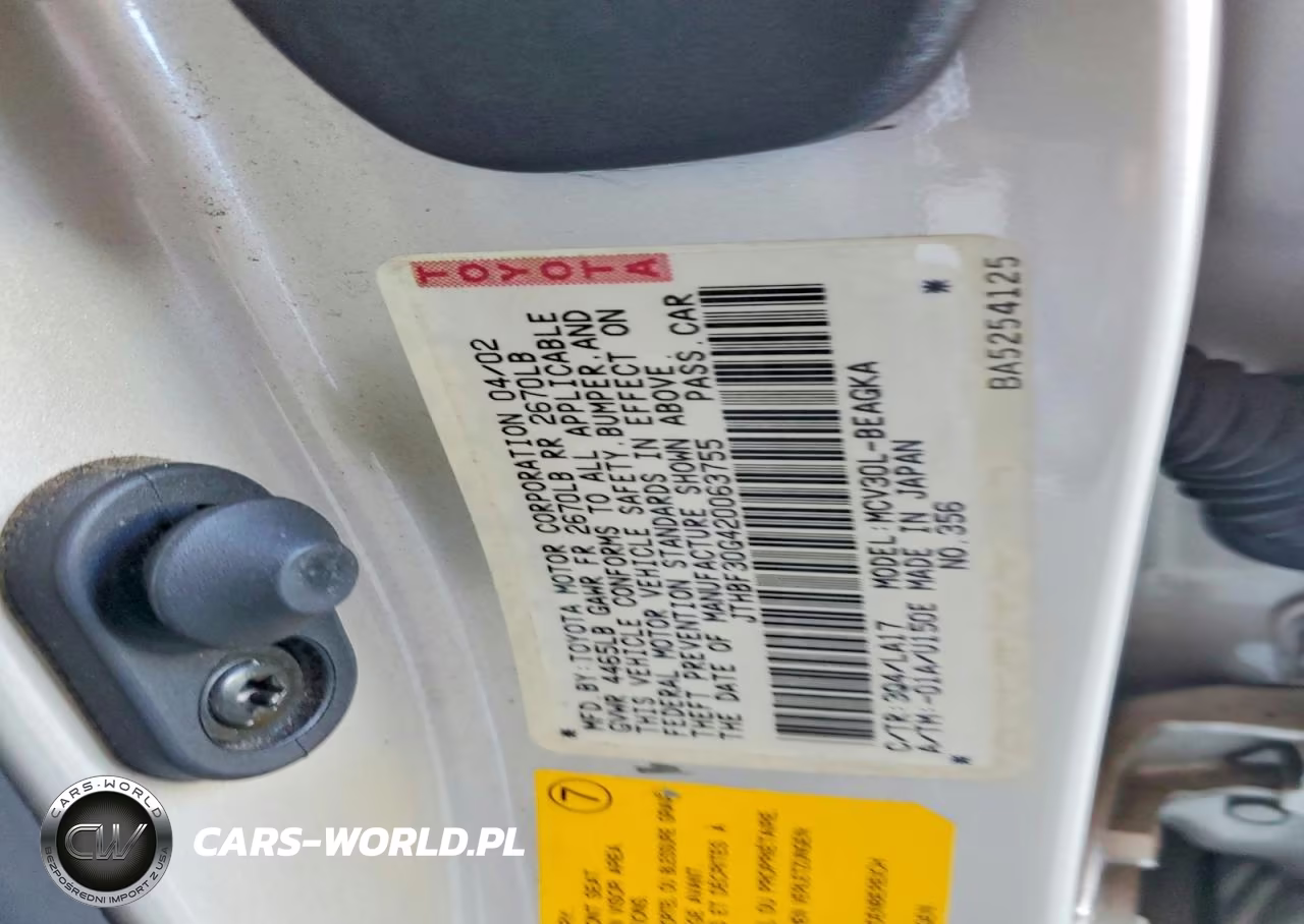 2002 Lexus Es 300 VIN:JTHBF30G420063755 - 12