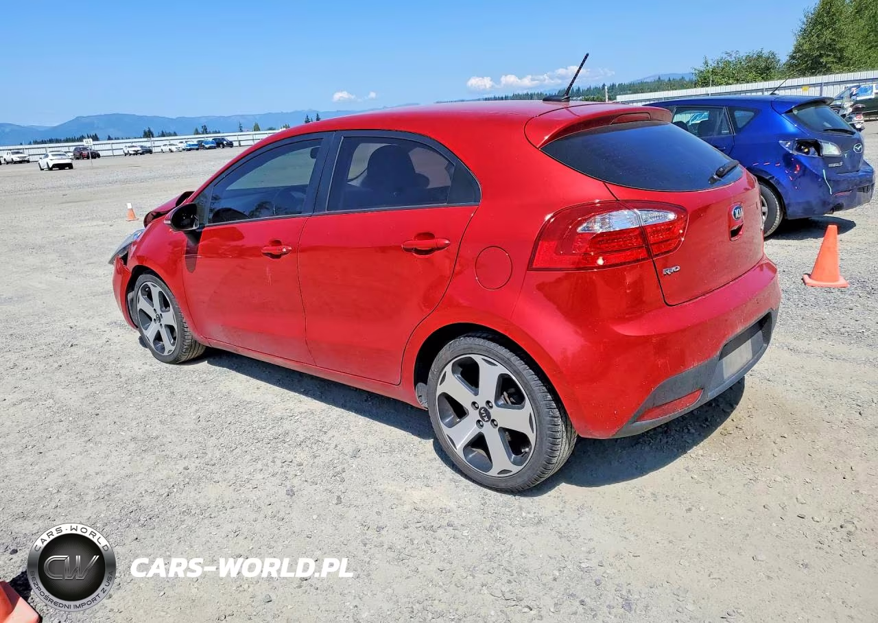 2014 Kia Rio Ex VIN:KNADN5A30E6351811 - 2