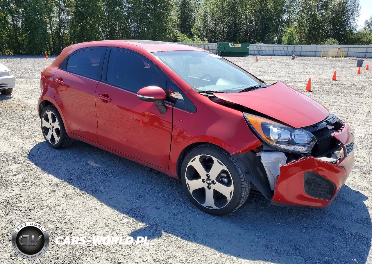 2014 Kia Rio Ex VIN:KNADN5A30E6351811 - 4