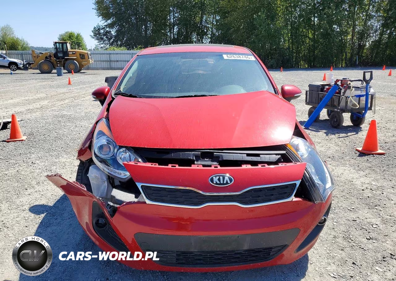 2014 Kia Rio Ex VIN:KNADN5A30E6351811 - 5