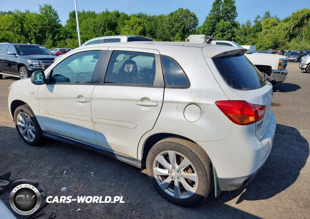 2014 Mitsubishi Outlander Sport Es VIN:4A4AP3AU0EE024398 - 2