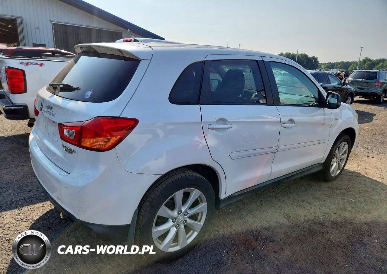 2014 Mitsubishi Outlander Sport Es VIN:4A4AP3AU0EE024398 - 3