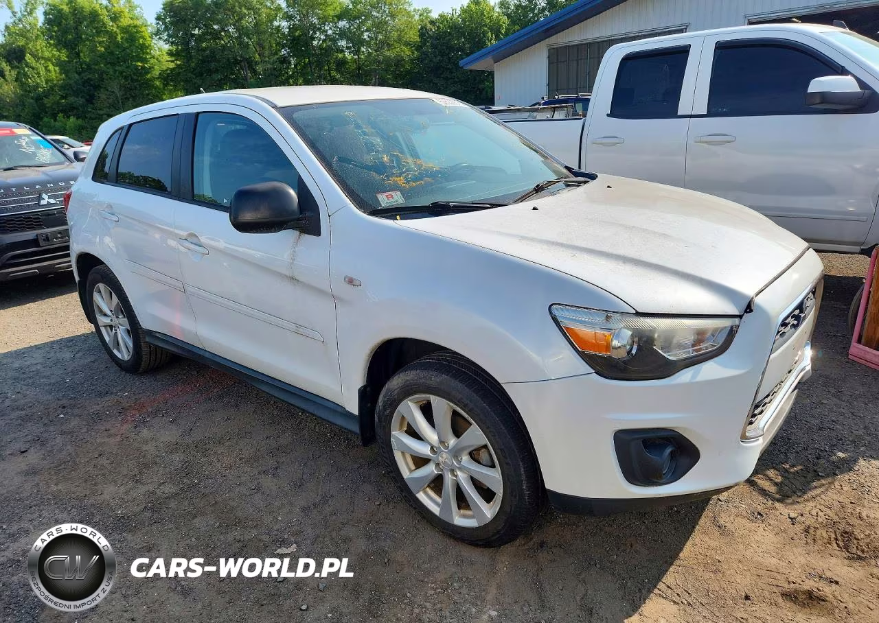 2014 Mitsubishi Outlander Sport Es VIN:4A4AP3AU0EE024398 - 4